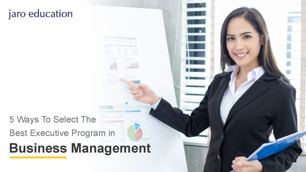 Executive Program in Business Management Jaro