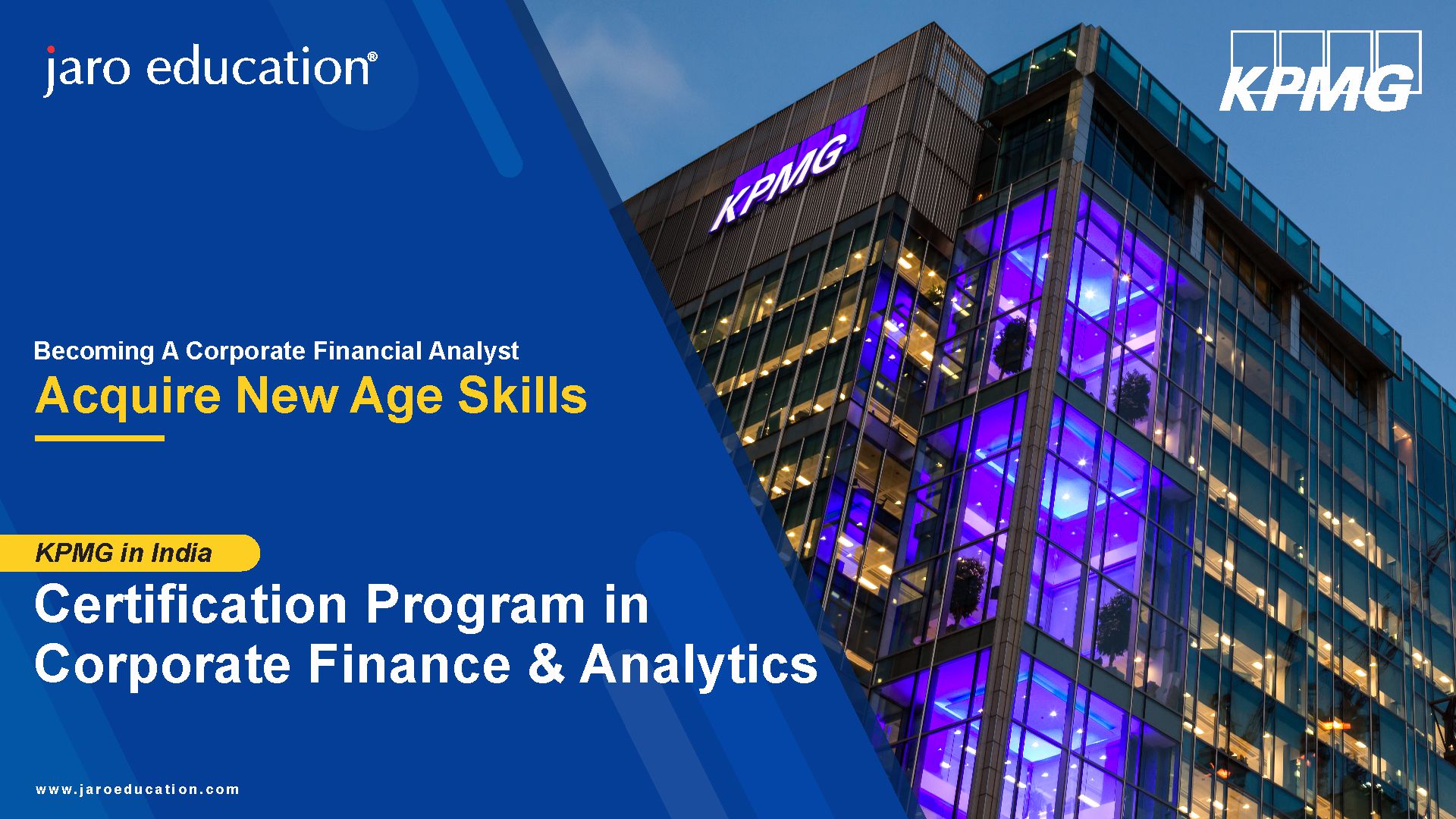 Key Skills Required To Be A KPMG Corporate Finance Analyst