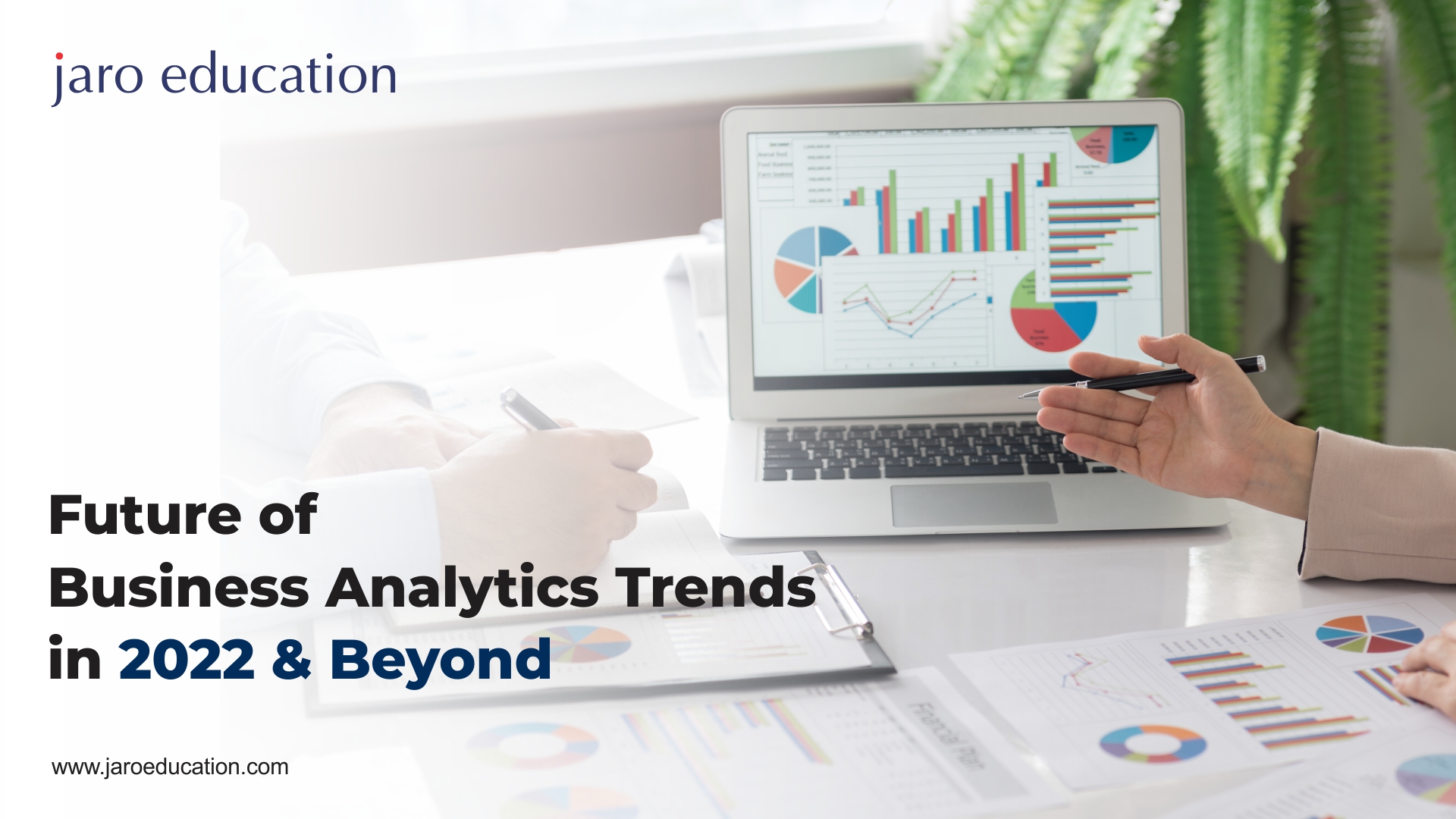 Future of Business Analytics Trends Banner Jaro