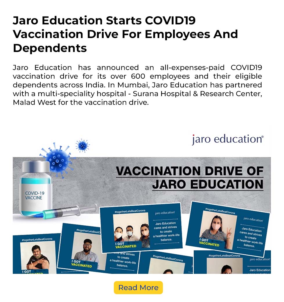 COVID-19 Vaccination Drive for empoyees