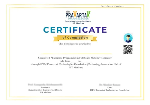 IITM-P-FSD-Certificate