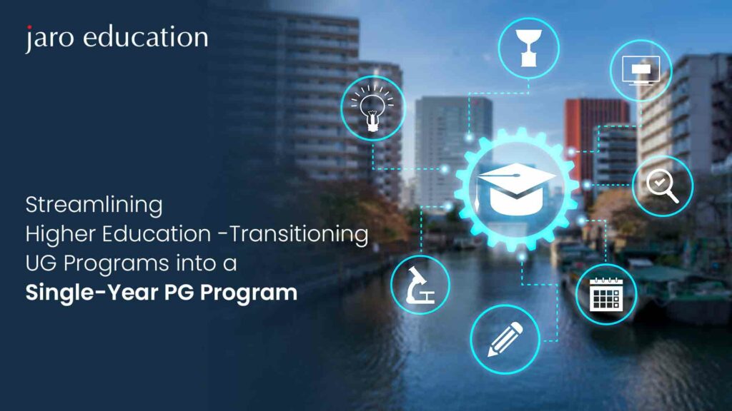 Streamlining Higher Education Transitioning UG Programs into a Single Year PG Program