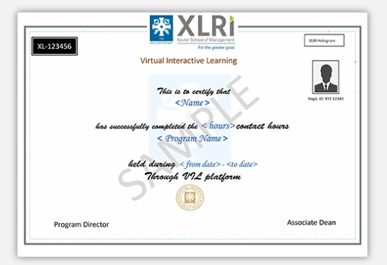 XLRI- certificate