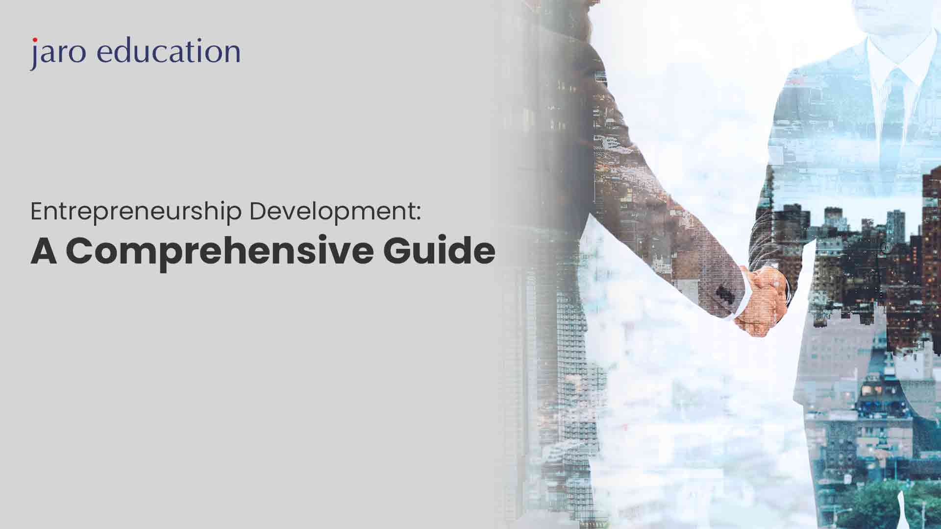 Entrepreneurship Development A Comprehensive Guide