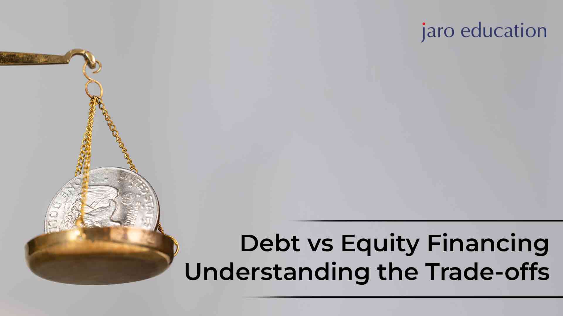 Debt vs Equity Financing Understanding the Trade offs