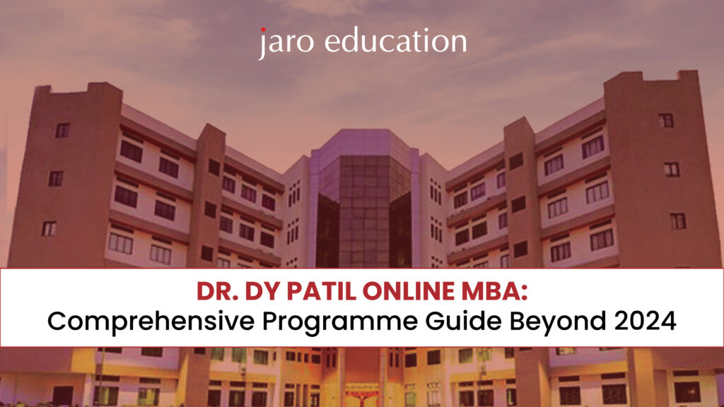 Dr. DY Patil Online MBA Comprehensive Programme Guide Beyond 2024