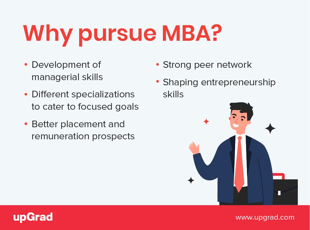 Why pursue an MBA?