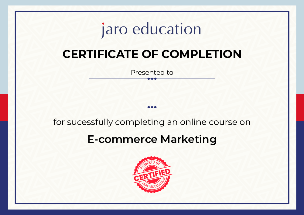 E-commerce_Marketing Certificate