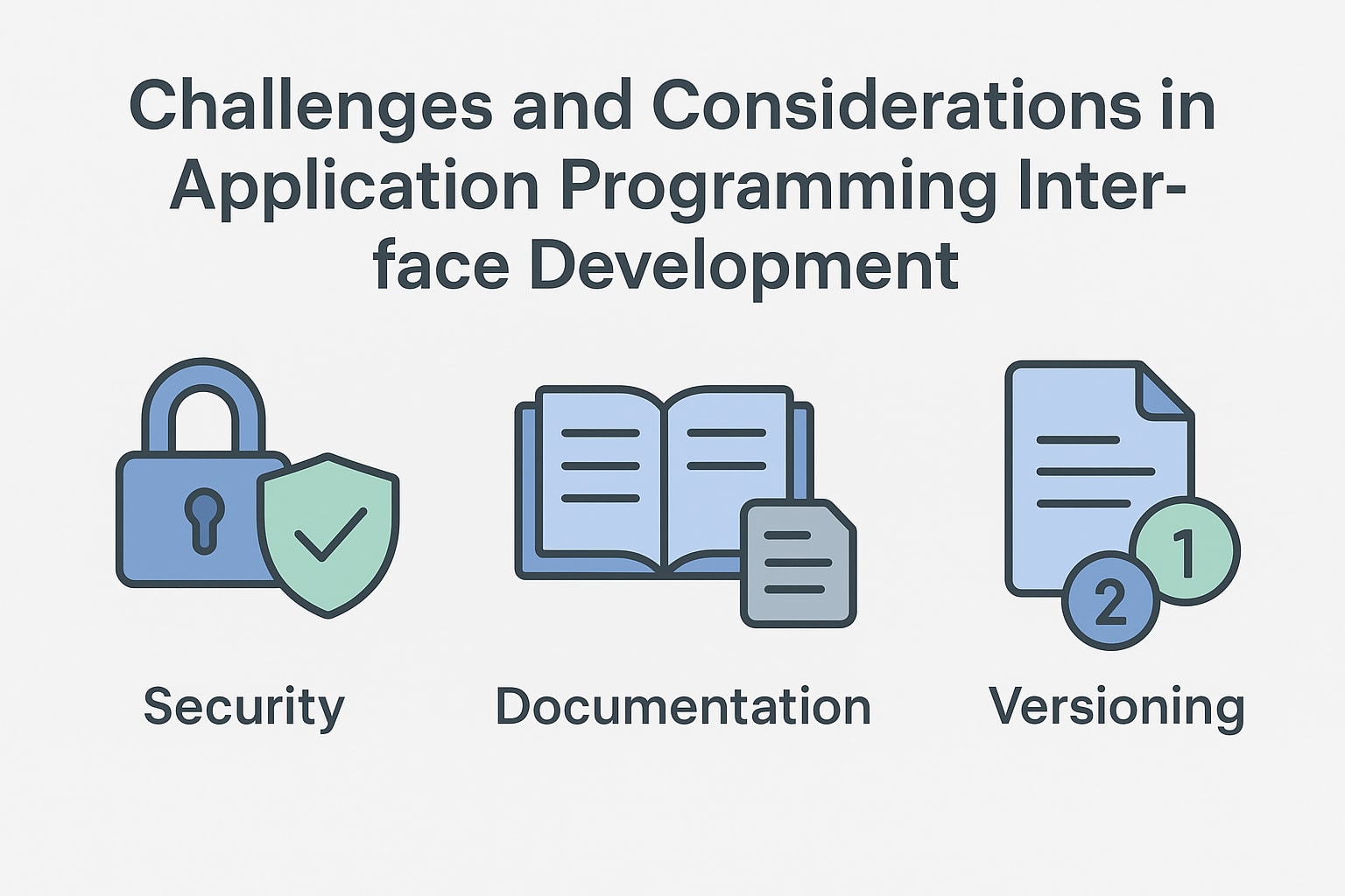 Challenges and Considerations in Application Programming Interface Development