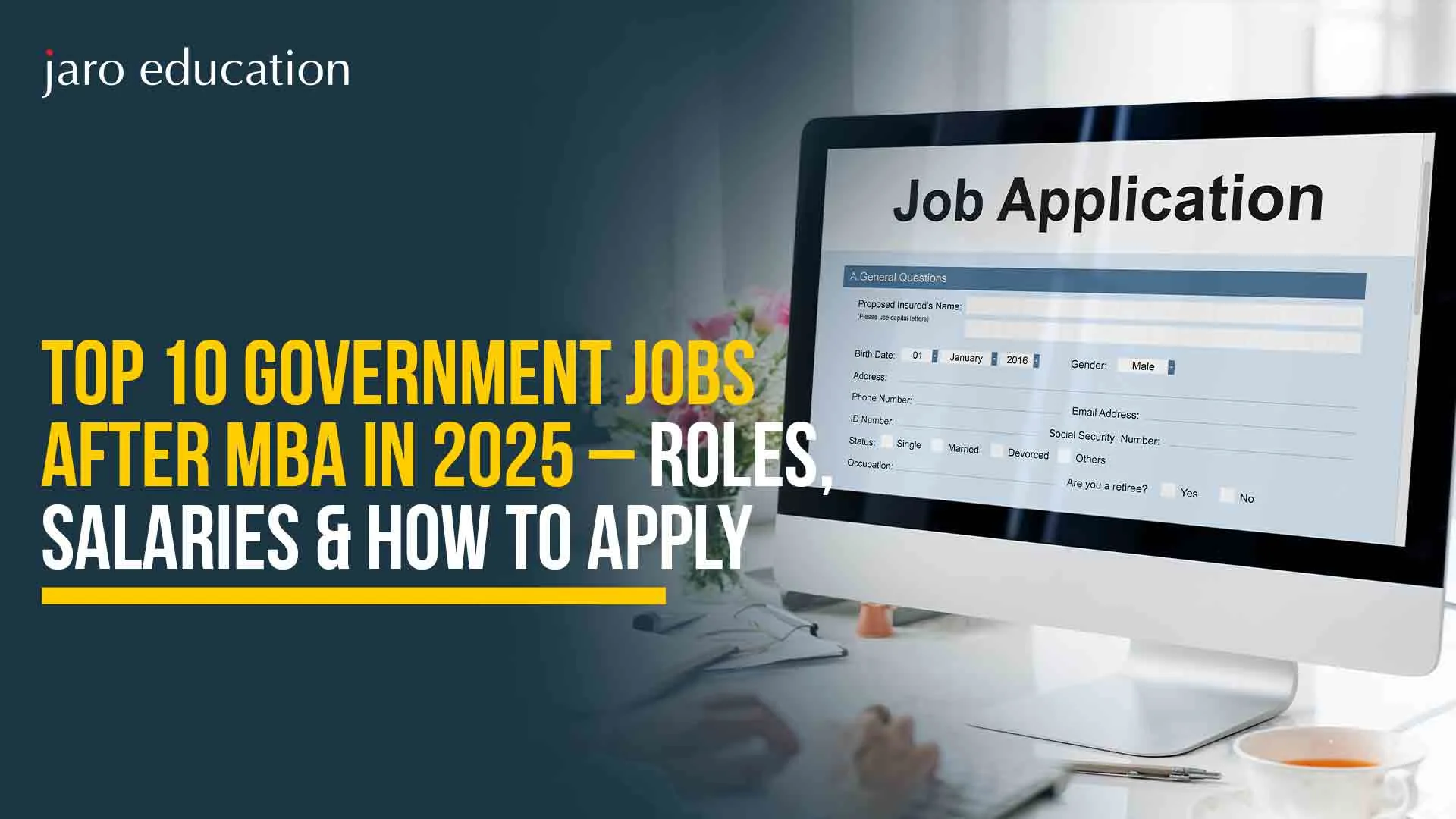 Top 10 Government Jobs After MBA in 2025 – Roles, Salaries & How to Apply