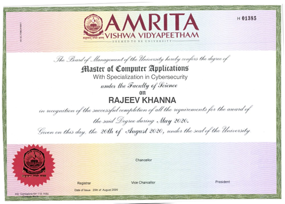 amrita-mca-cybersecurity