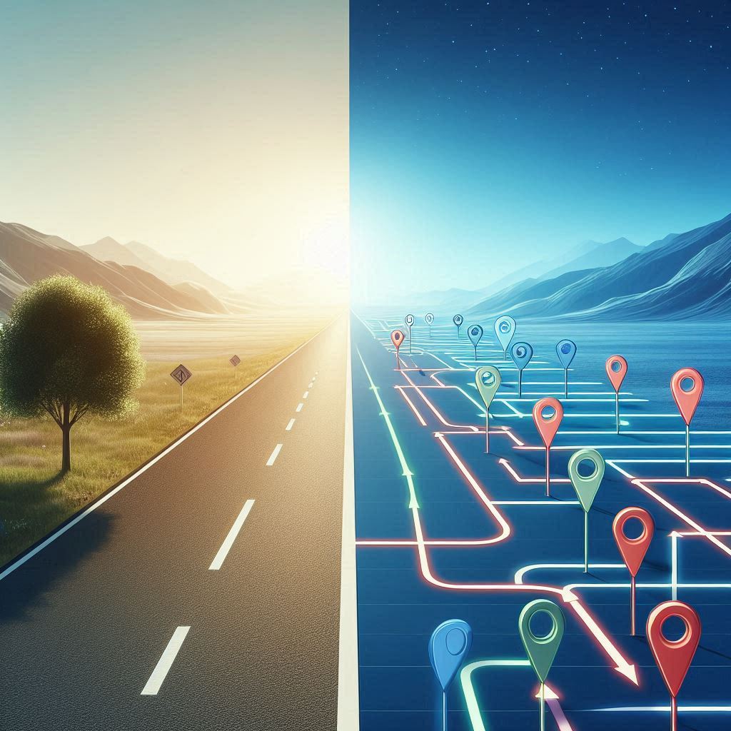 Online BBA vs Distance BBA-Structure