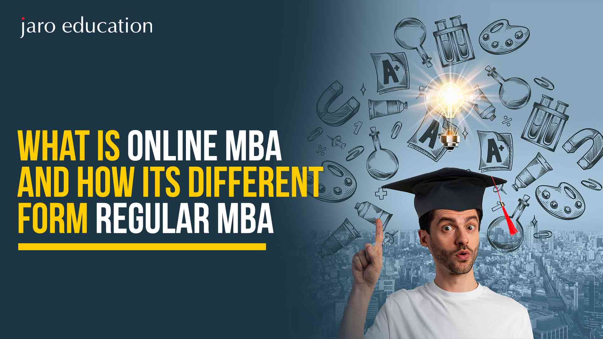 What is online MBA and How its different form regular MBA