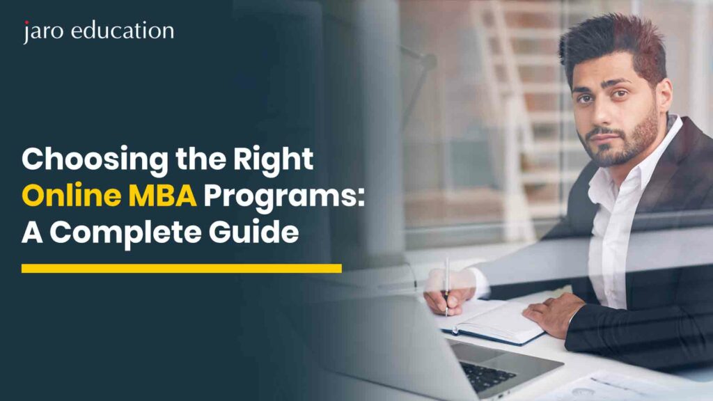 Choosing the Right Online MBA Programs A Complete Guide