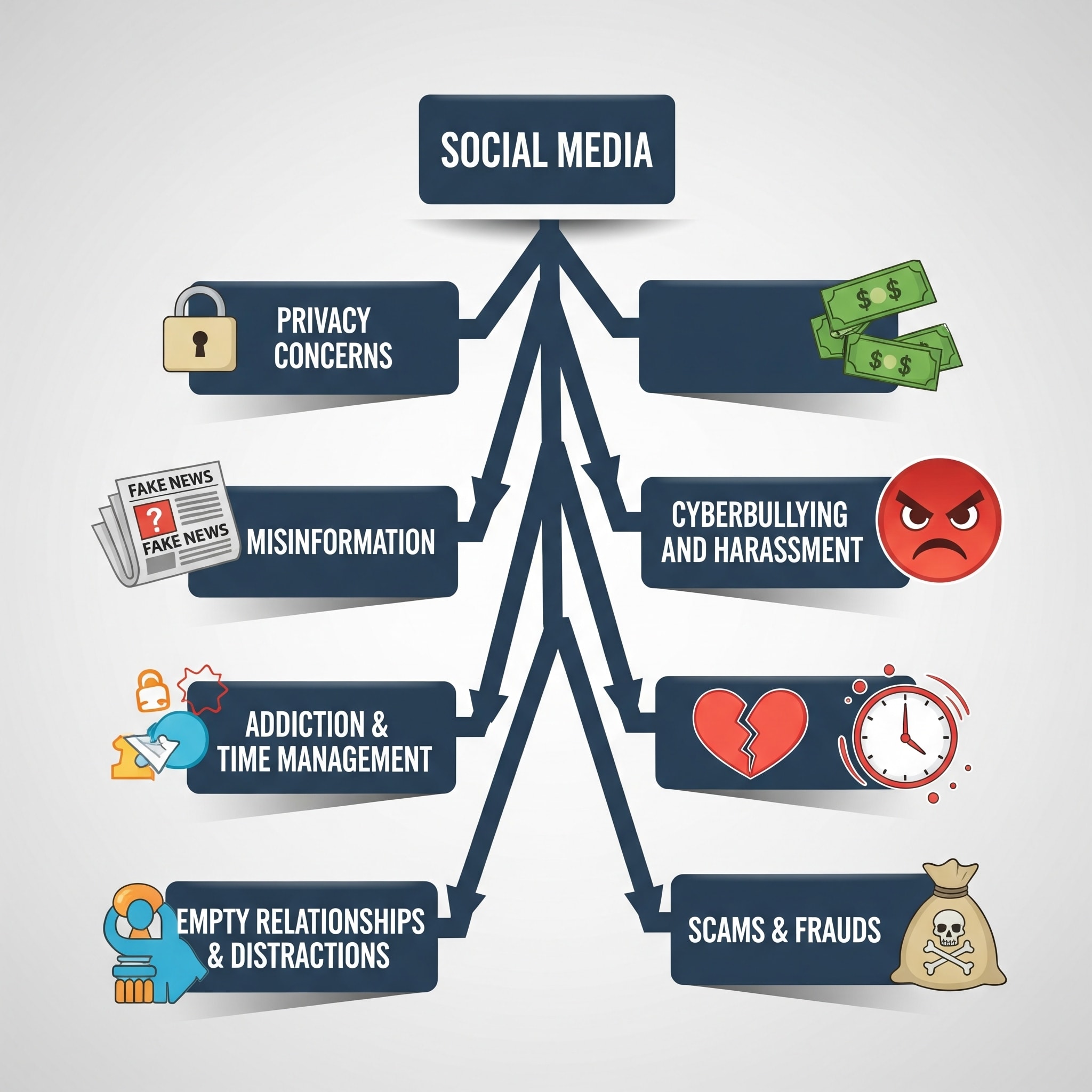Disadvantages of Social Media