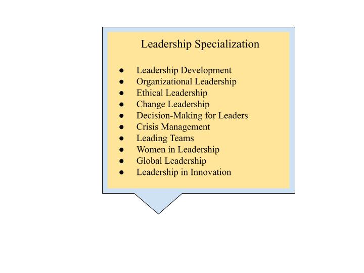 leadership-specialization