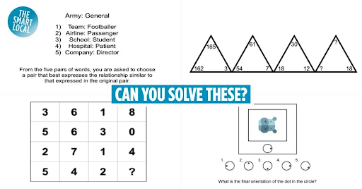 Intelligence Test Questions