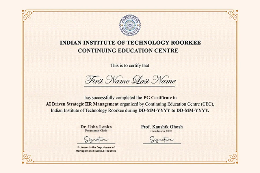 IIT Roorkee AISHRM Certificate 900 x 600_11zon