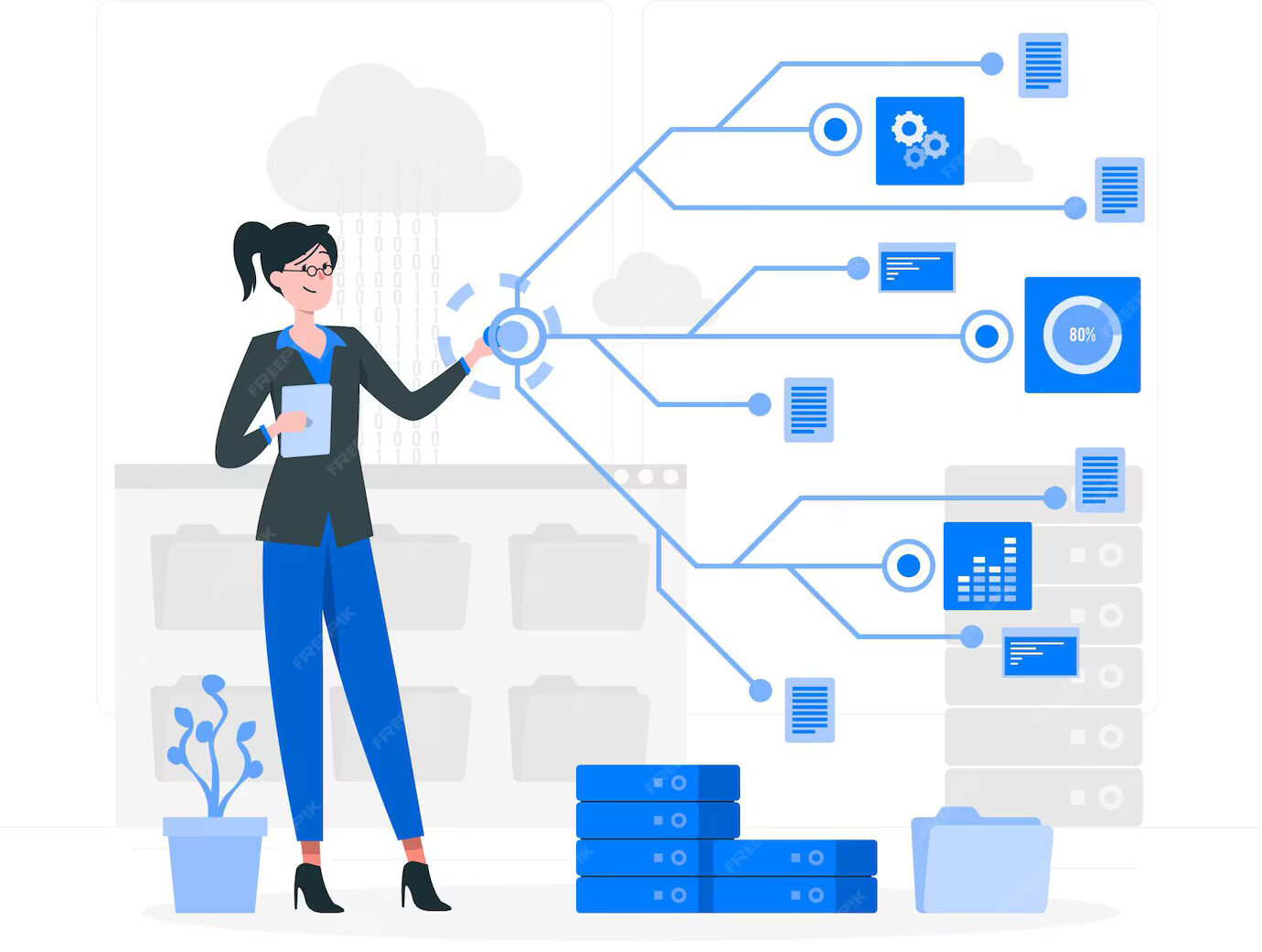 Quick sort algorithm is making data processing easier