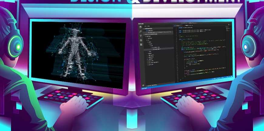 Game design and game development are different from each other