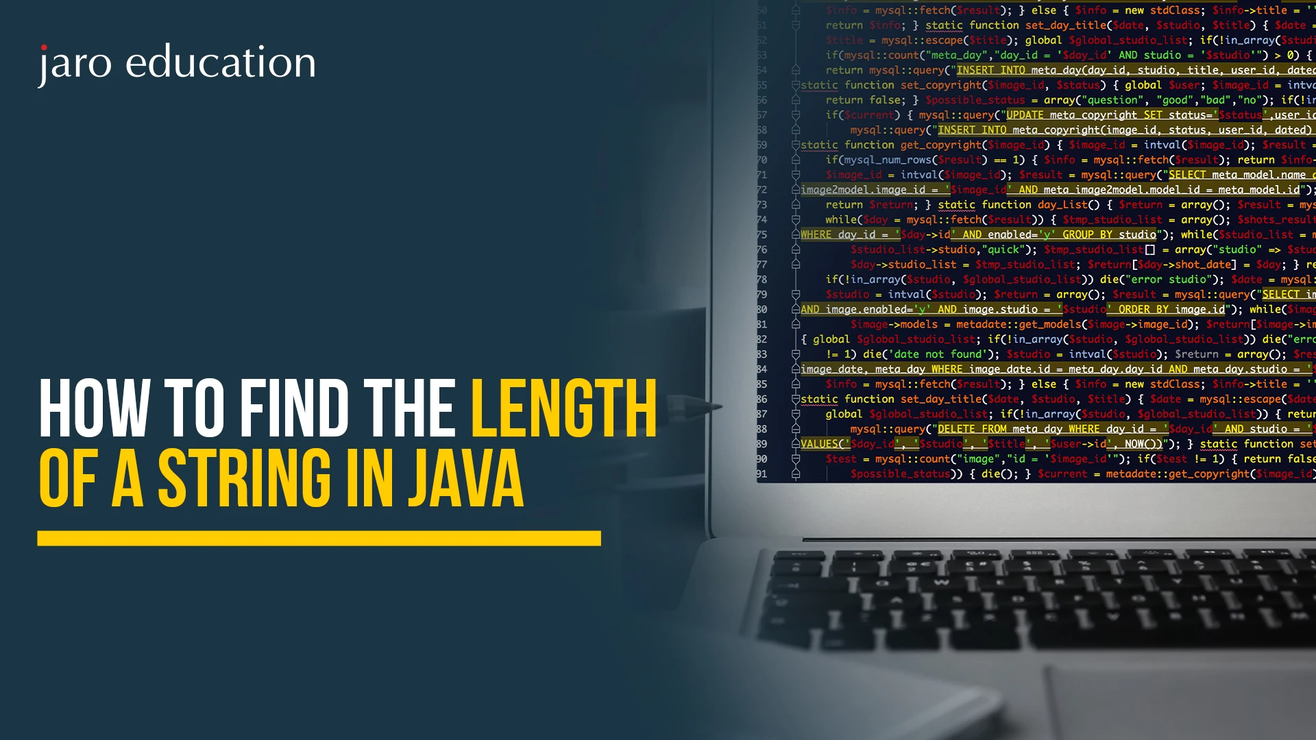 How to Find the Length of a String in Java
