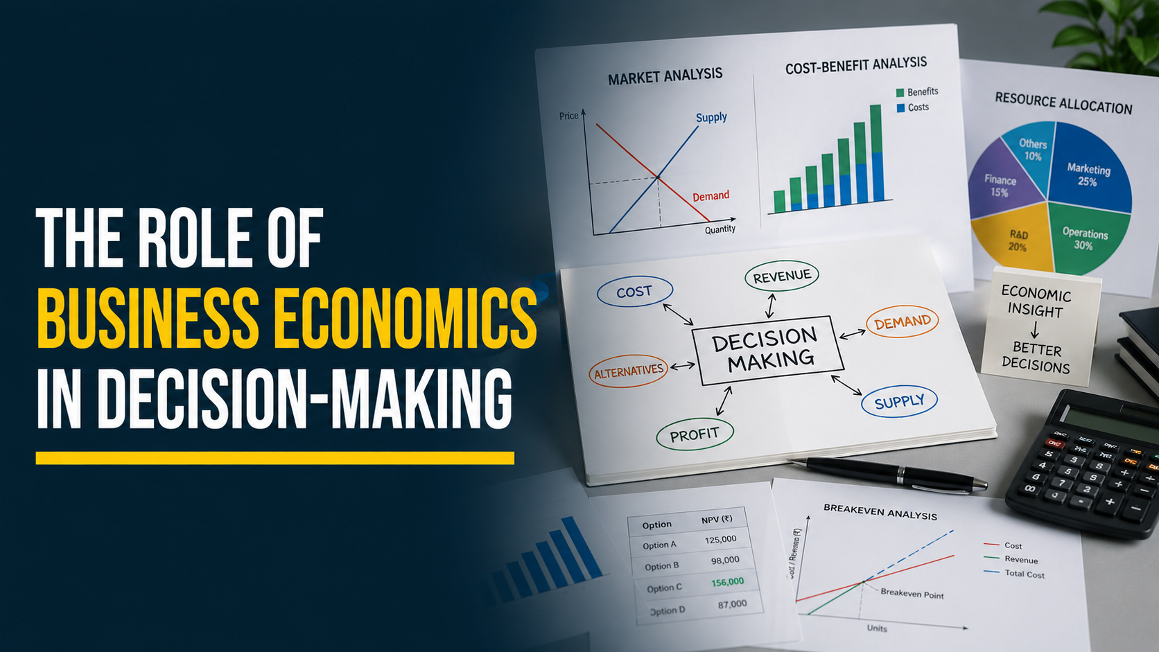 Role of Business Economics