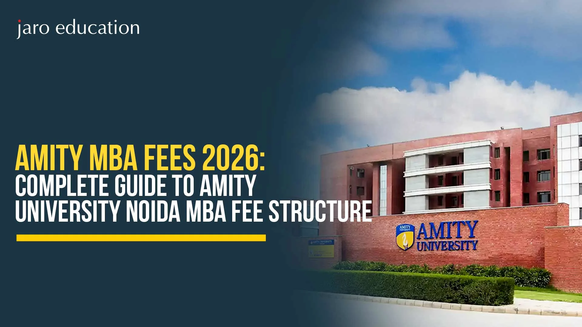 amity mba fees