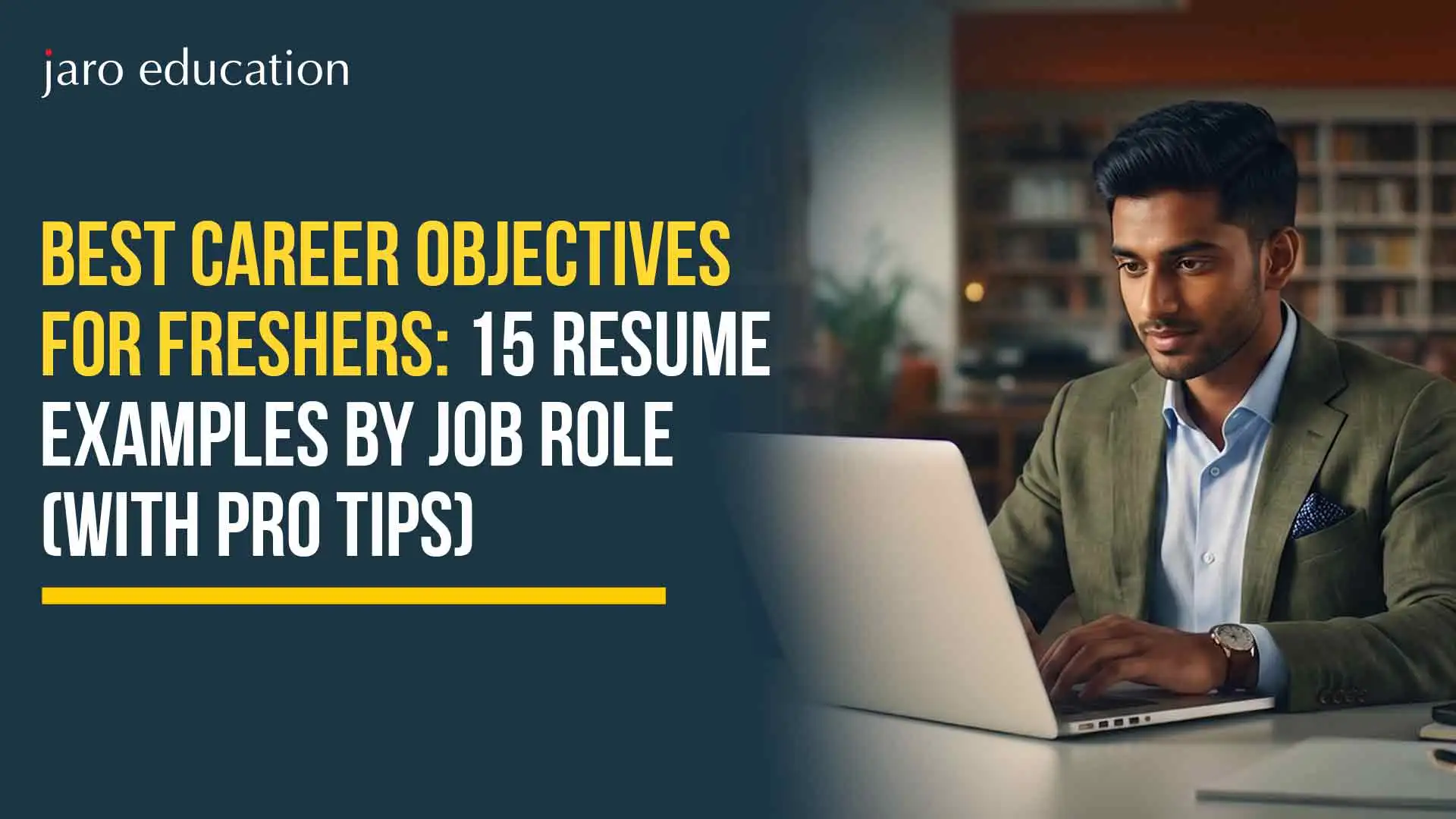 career objective for freshers