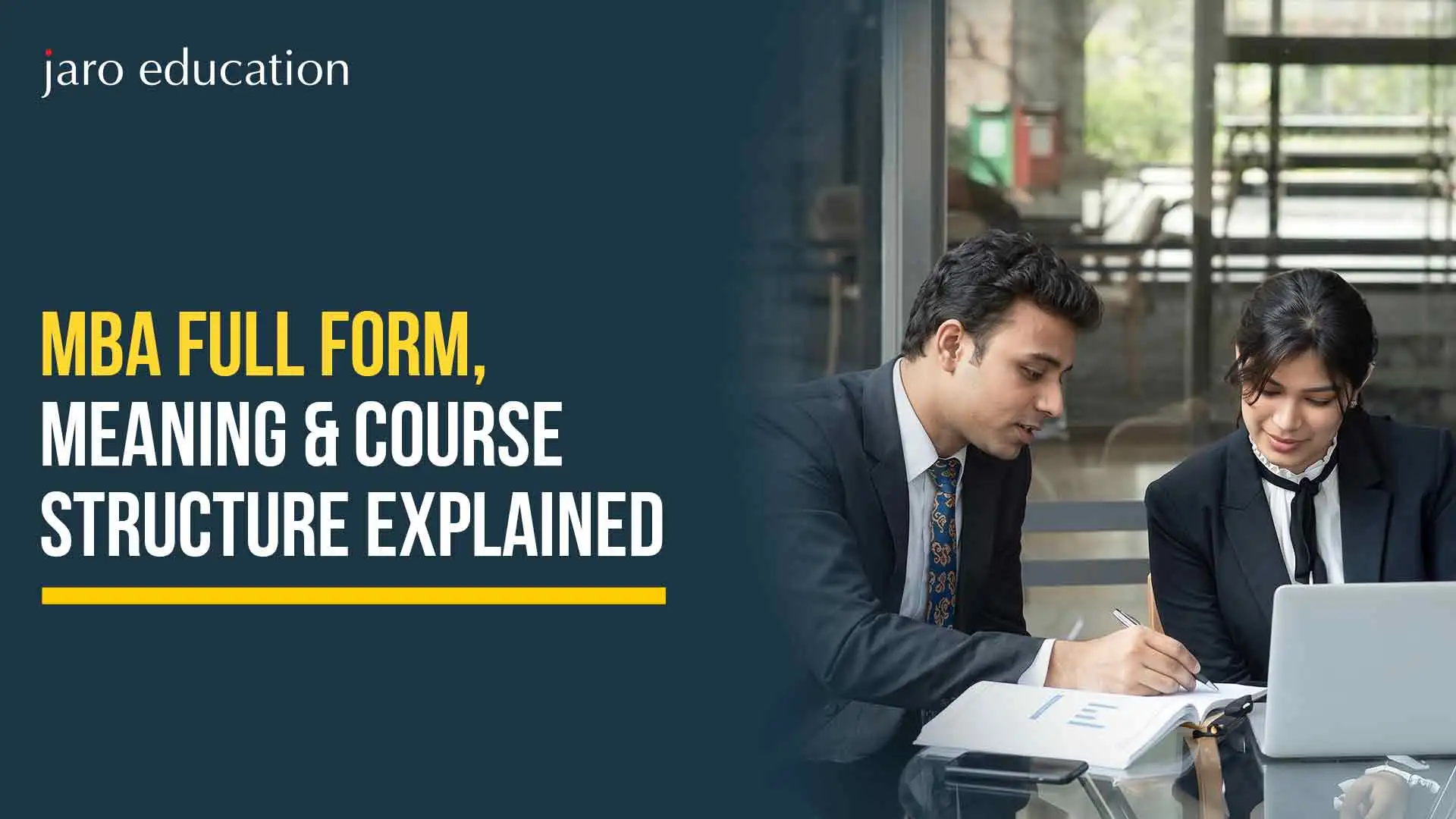 MBA Full Form, Meaning & Course Structure Explained