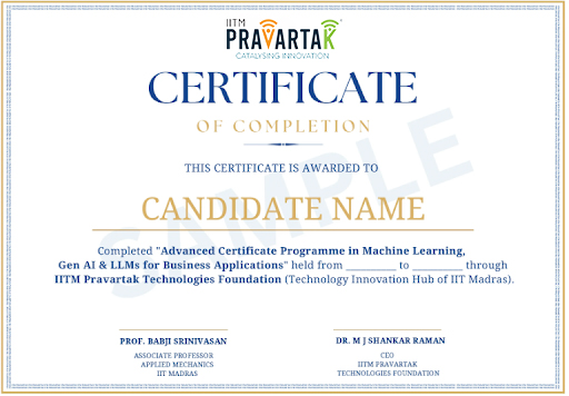 <span>Programme Certification</span>