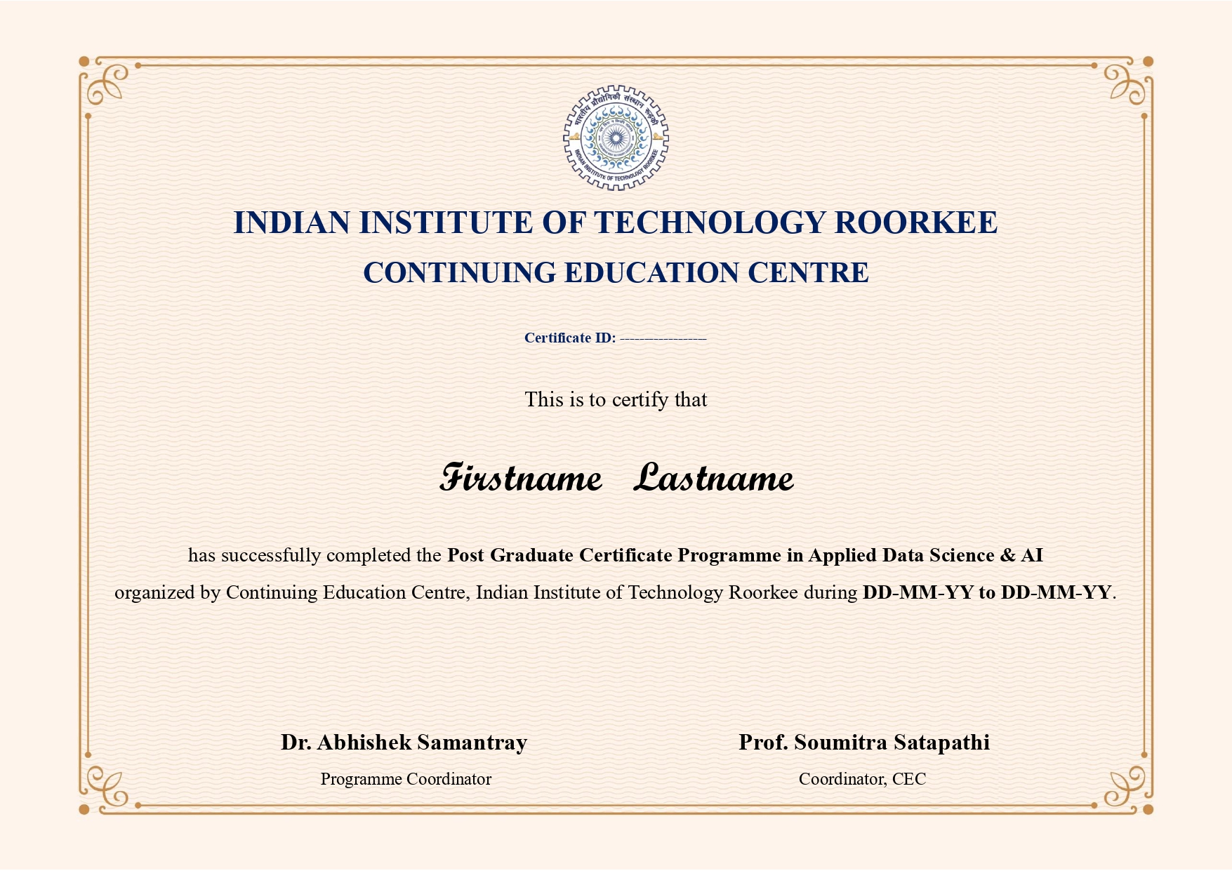 Earn a Career Certificate