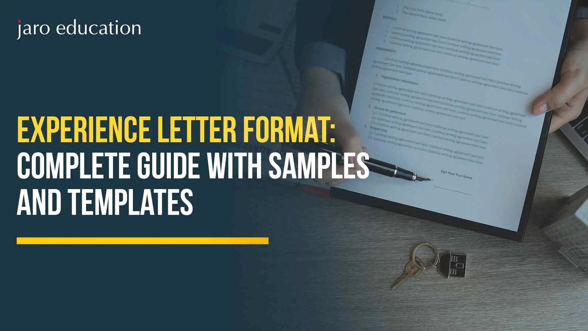 experience letter format