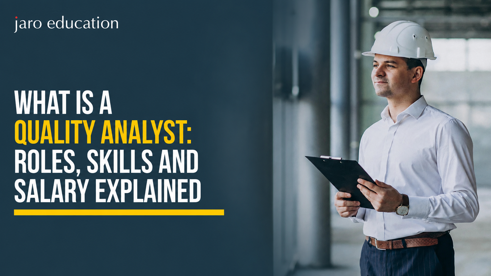 Quality Analyst: Roles