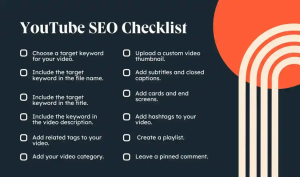 youtube seo checklist