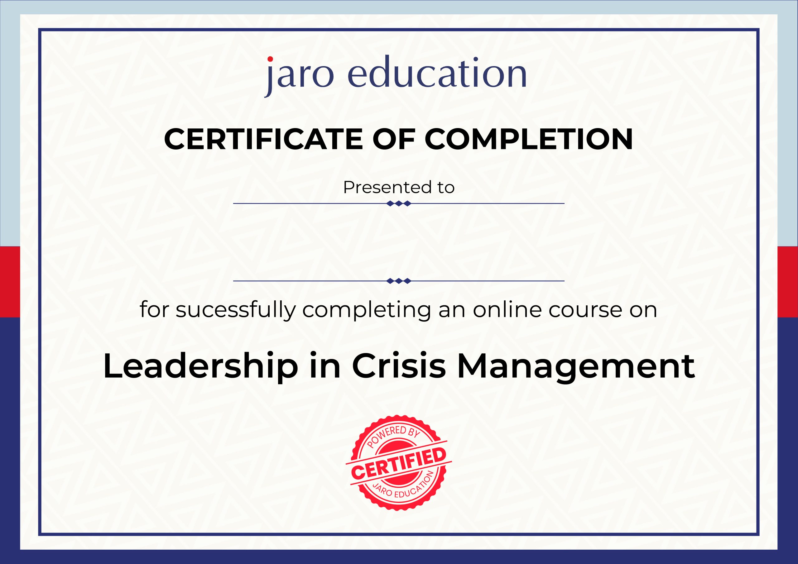 Earn Certificate