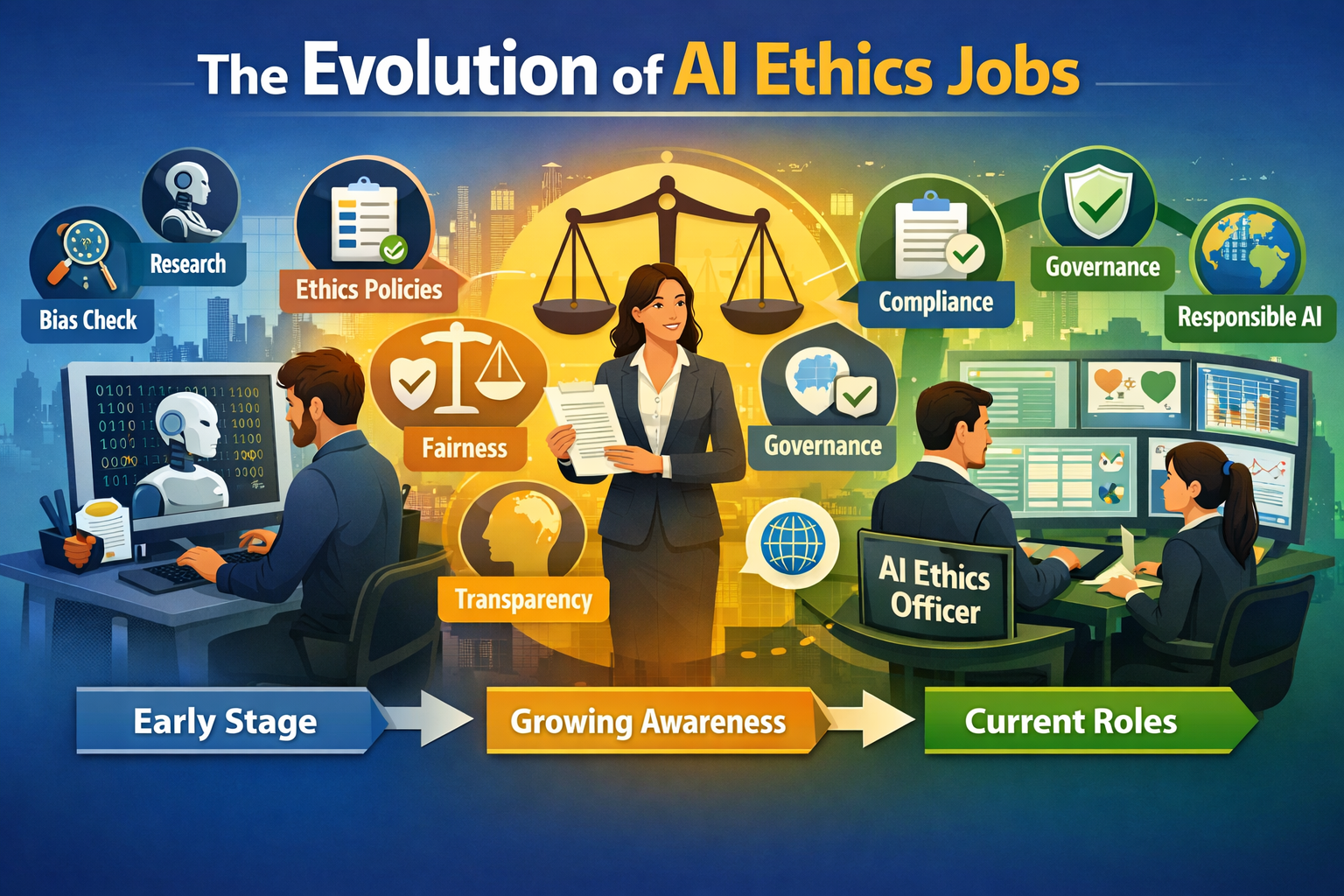 Evolution of AI Ethics Jobs