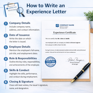 How to Write an Experience Letter 