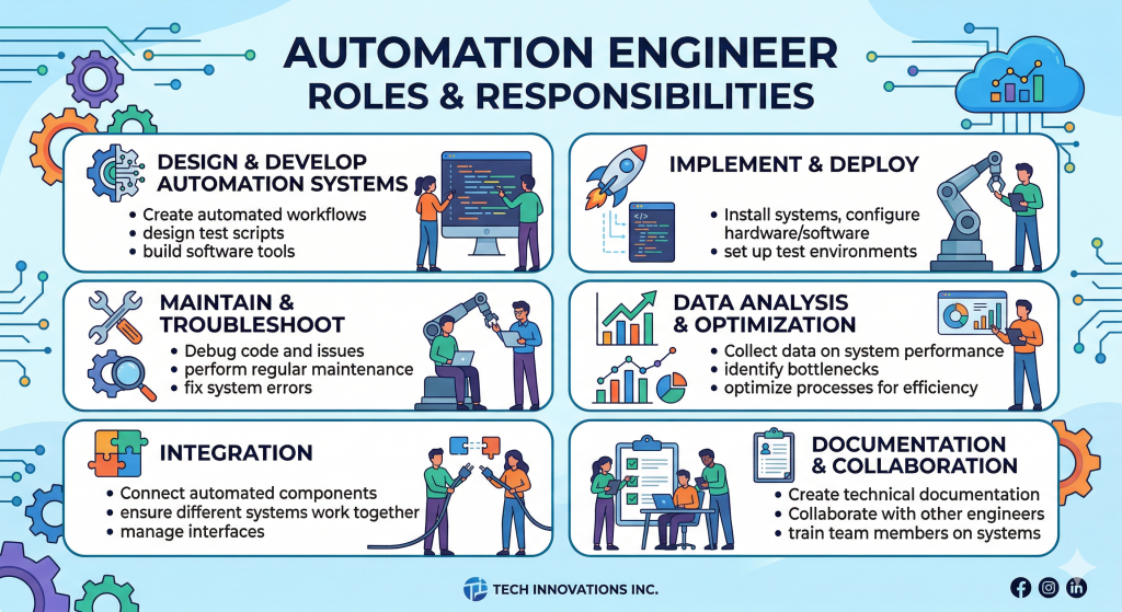 Automation Engineer Roles & Responsibilities 