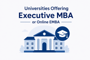 Universities offering executive MBA
