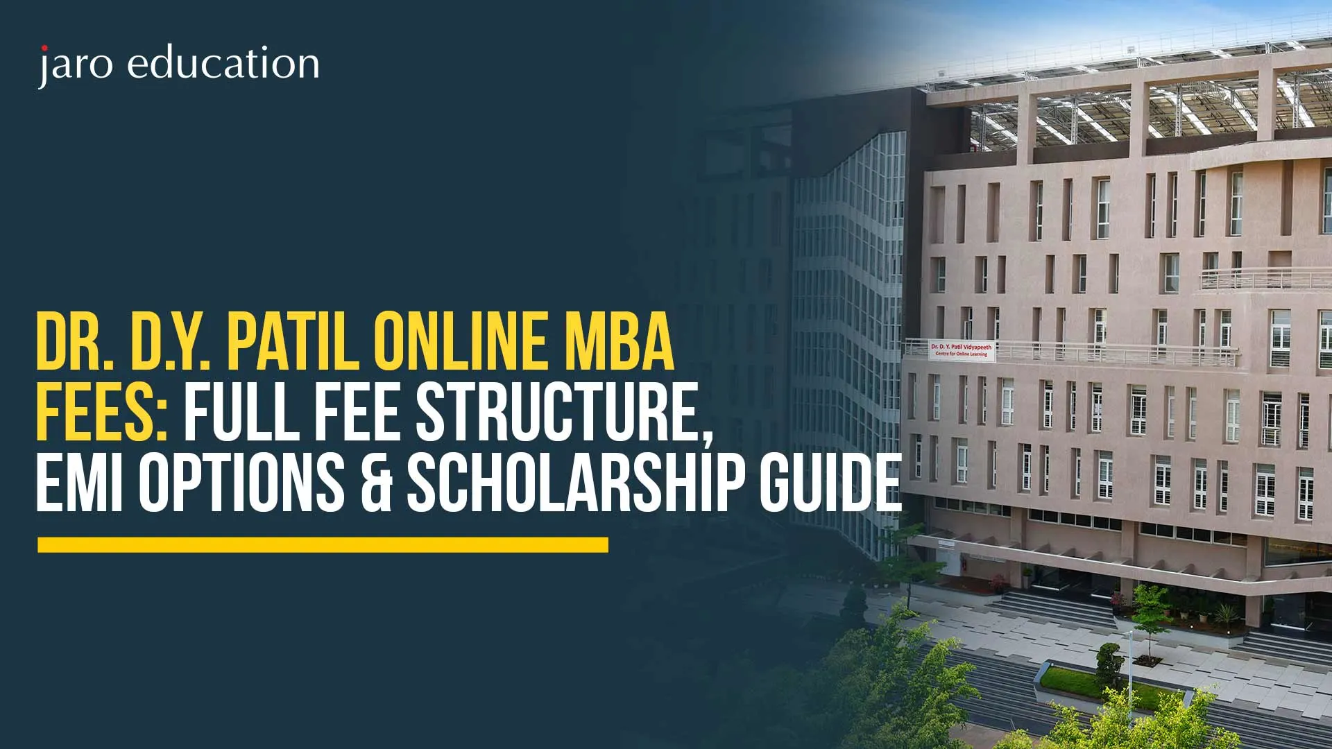 DY Patil MBA fees 2026