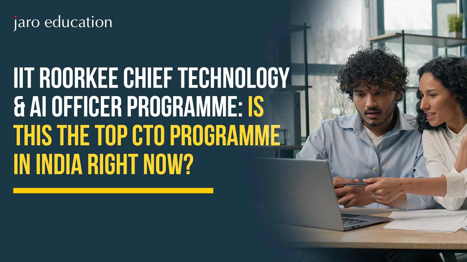 IIT Roorkee CTO AI officer programme