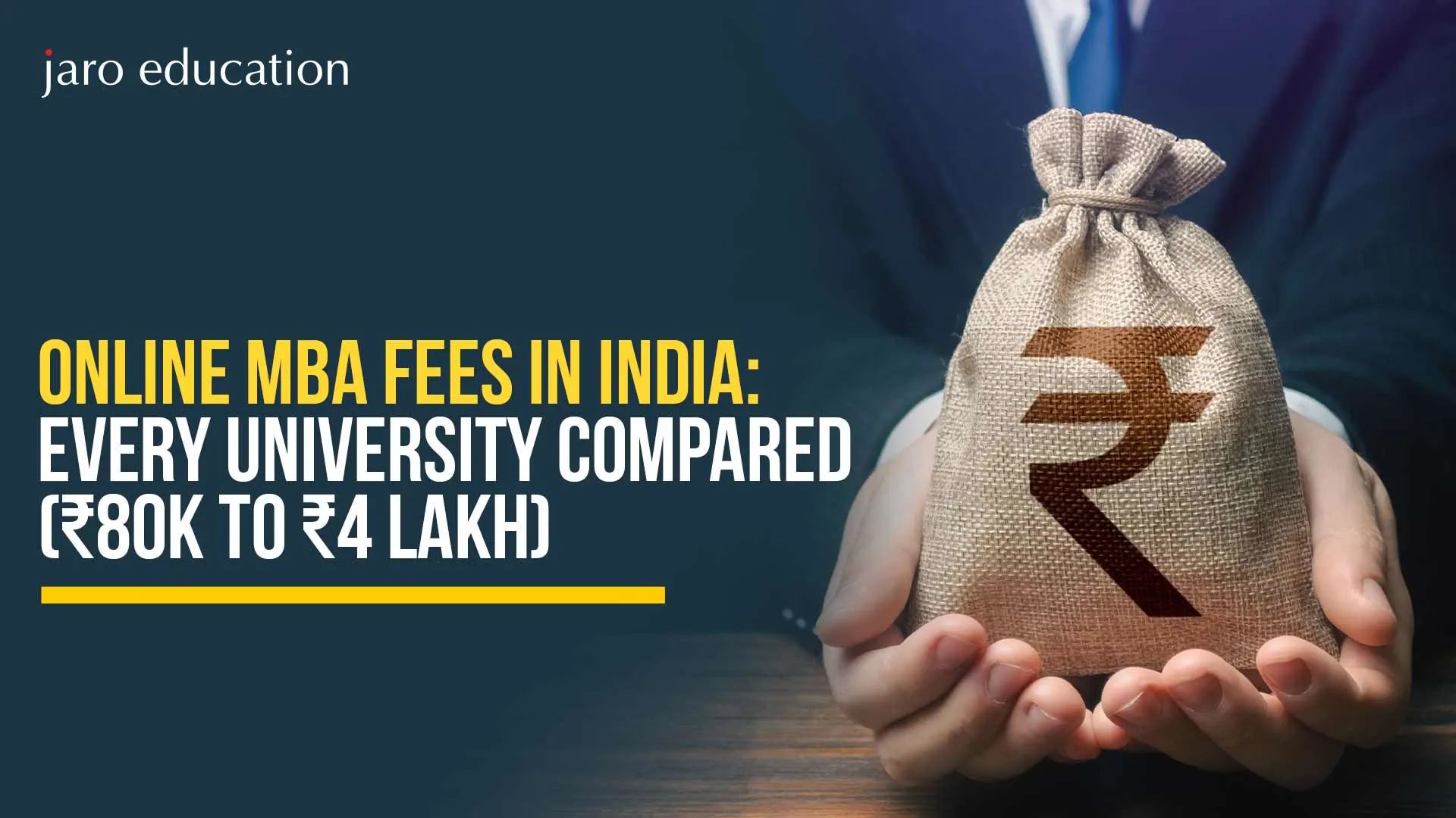 Online MBA Fees in India 2026: Every University Compared (₹80K to ₹4 Lakh)