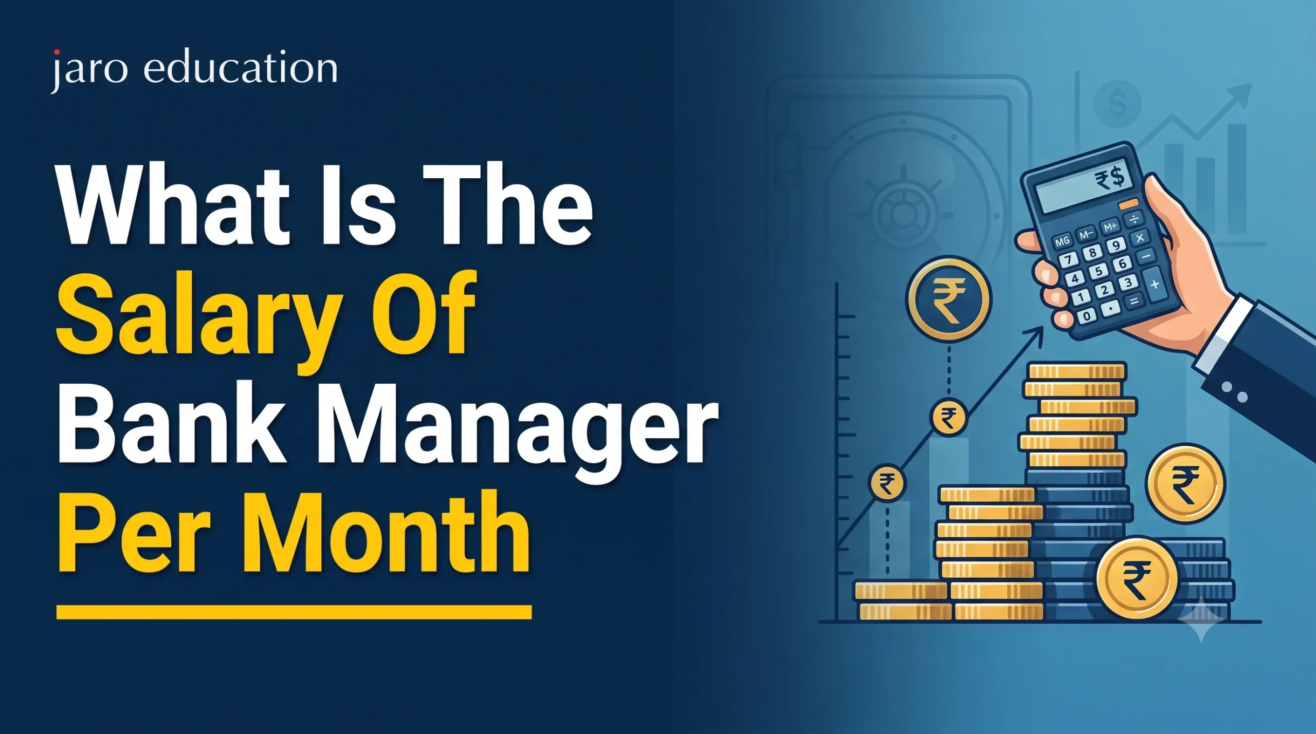 bank manager salary
