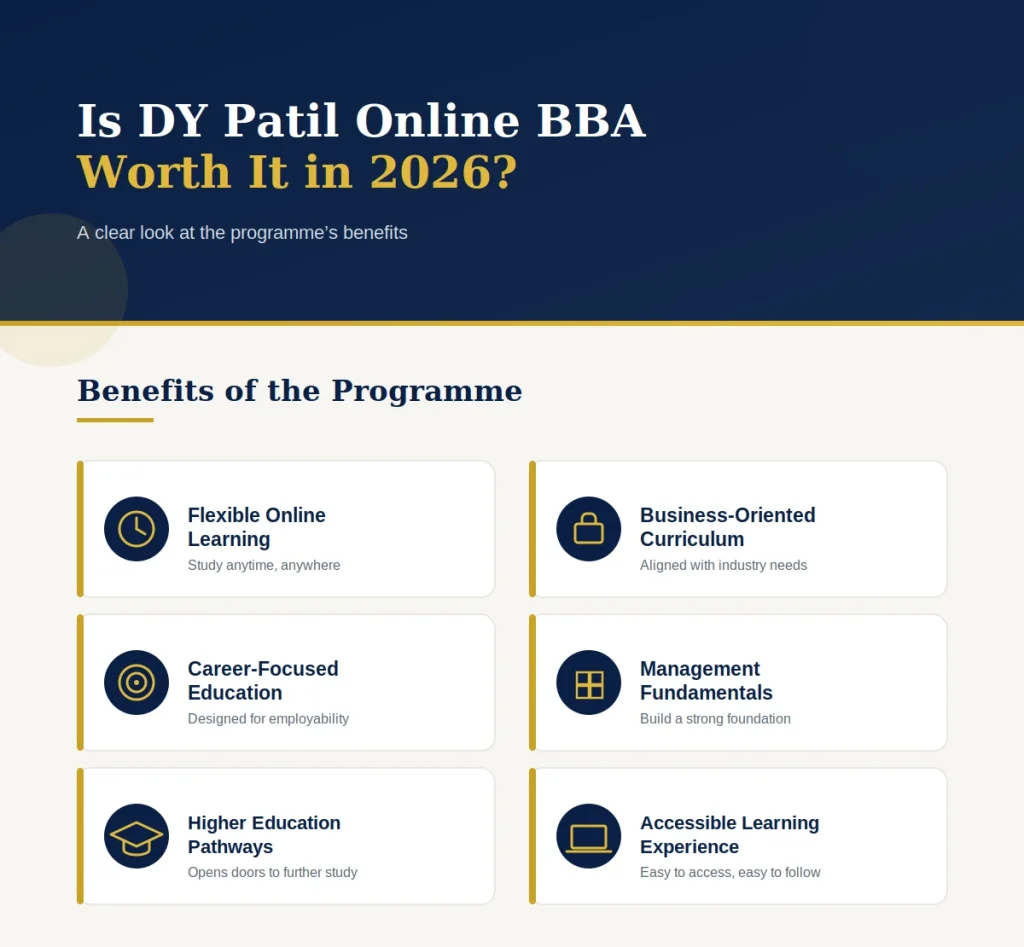 DY Patil Online BBA Worth It in 2026