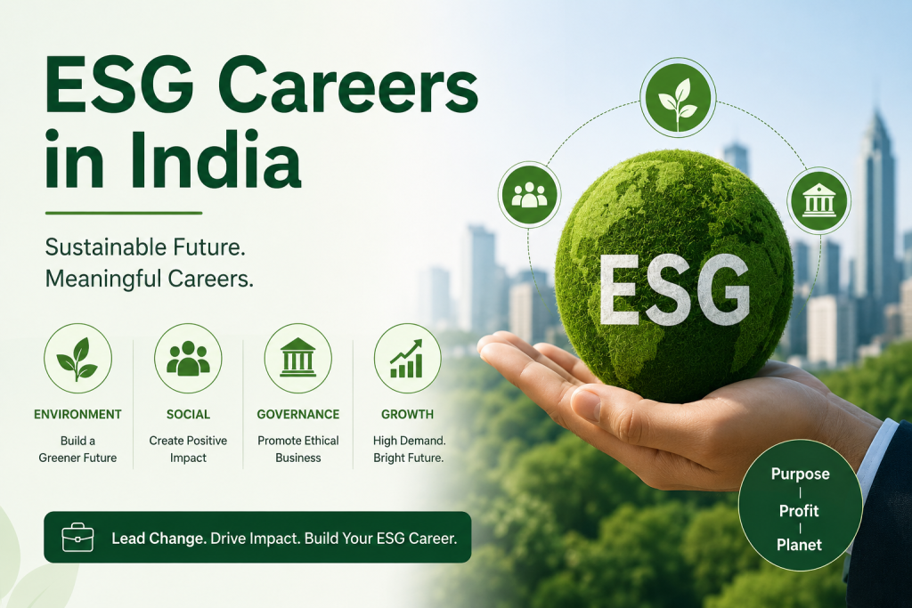 ESG Careers in India 