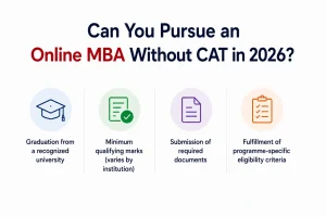 Can You Pursue an Online MBA Without CAT in 2026?