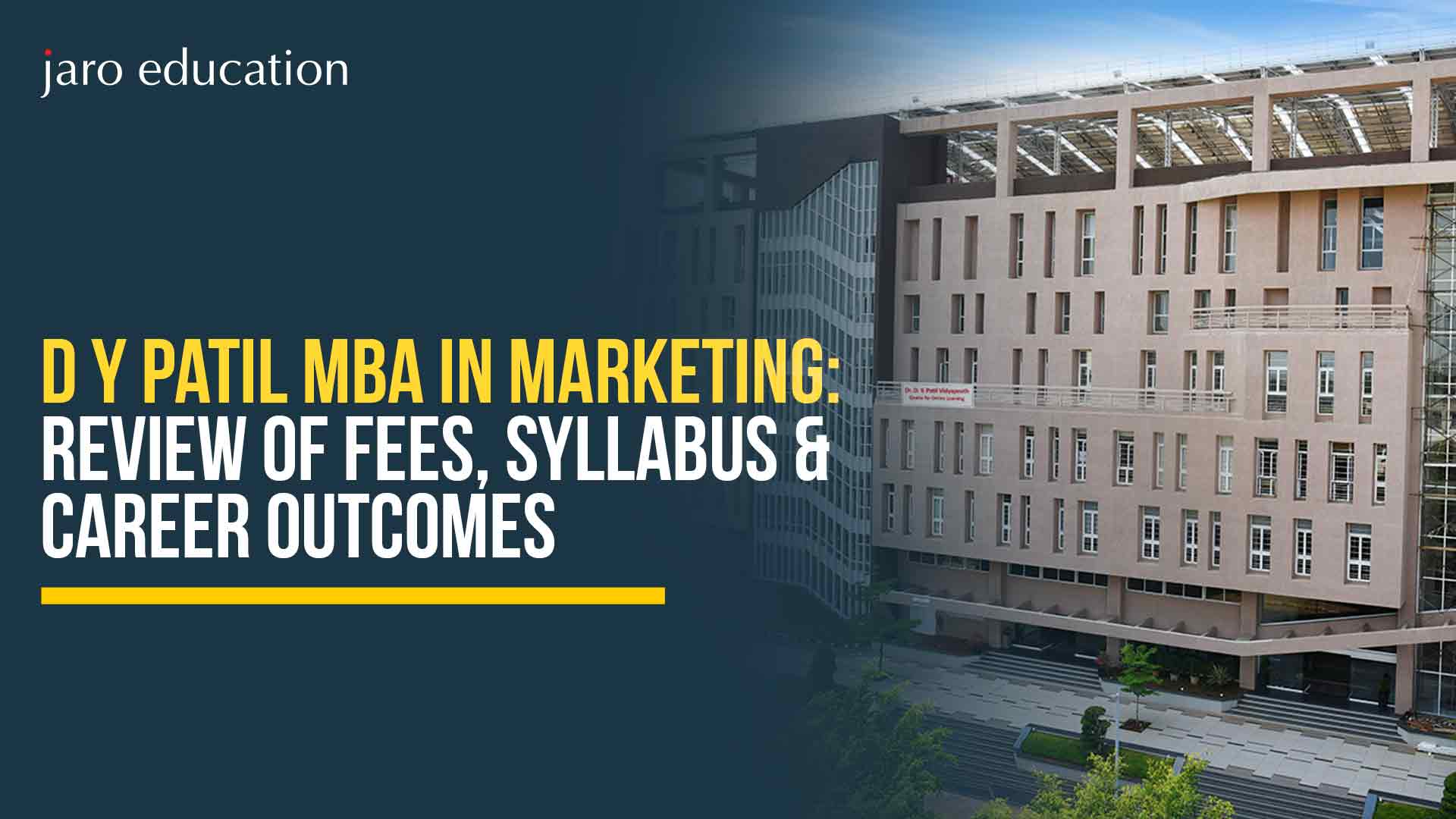 DY Patil MBA marketing
