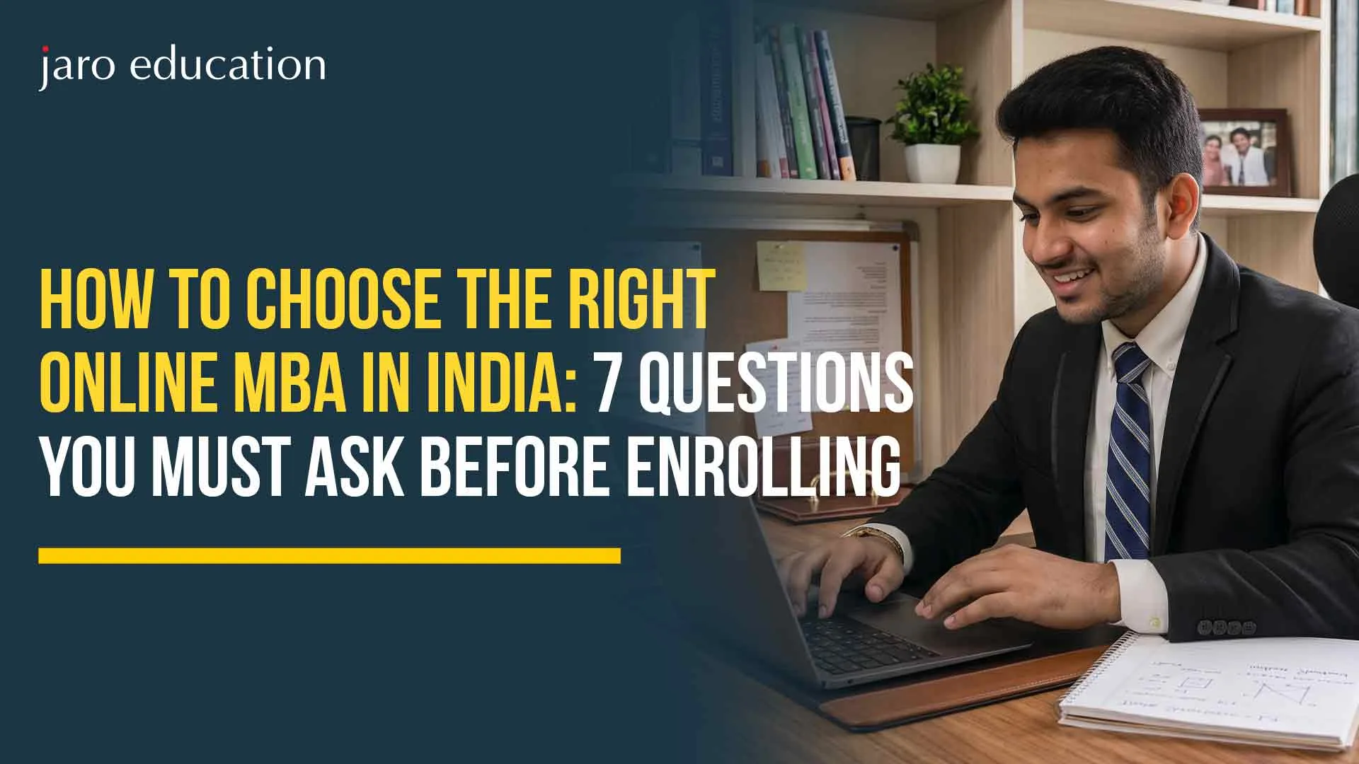 how to choose online MBA India 2026