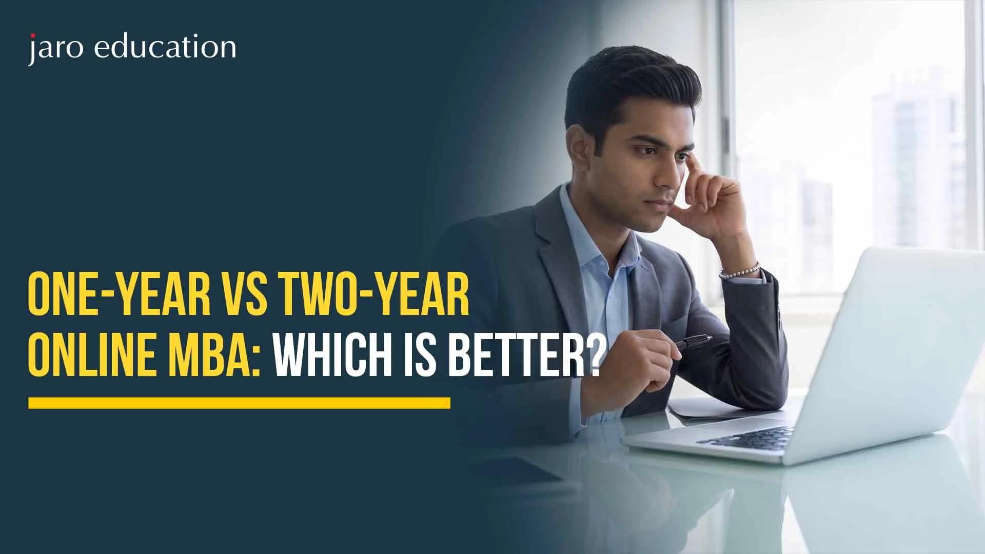 one year vs two year online MBA