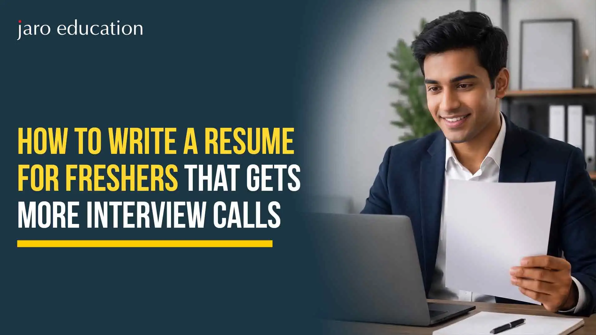 How to Write a Resume For Freshers
